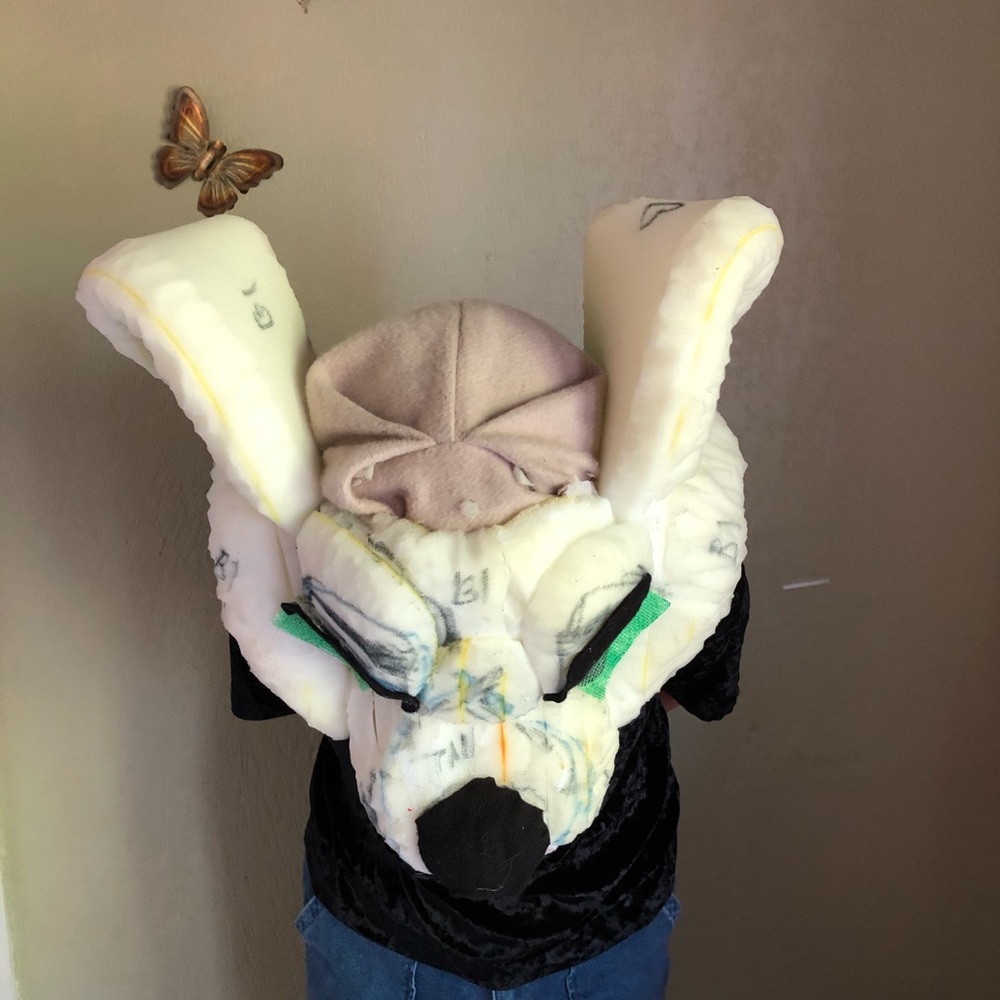 Furry Fur suit Head Base - Picture 5 of 10